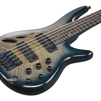 Ibanez SRD905-CTL Bass Workshop SR Electric Bass 5-String - Cosmic Blue Starburst image 19