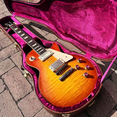 Gibson Les Paul Custom Shop R0 R6 R8 R9 '60 reissue Historic Tea Burst lpr0 2014 image 6