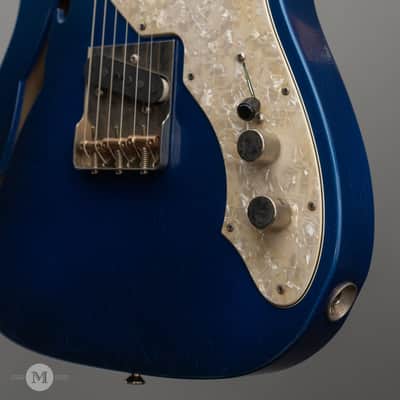 Don Grosh Electric Guitars - NOS Hollow T - Lake Placid Blue - Timeworn Finish image 8