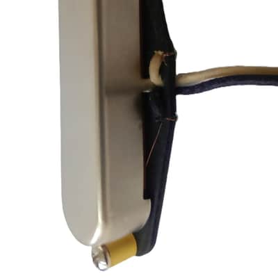 Stratocaster HOT Pickup 7kOhm A5 1pc RAW NON-PLATED Nickel-Silver Cover Hand Wound Q Pickups Custom Strat Bridge Middle or Neck image 3