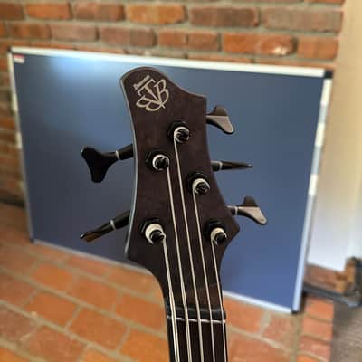 Ibanez BTB805MS-TGF Bass Workshop 2022 - Present - Transparent Gray Flat image 3