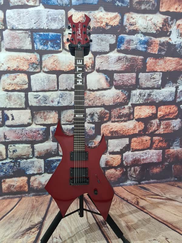 B.C. Rich Mick Thomson "7" Signature NJ Red *RARE* + EMG 81/85 + Hardcase image 1