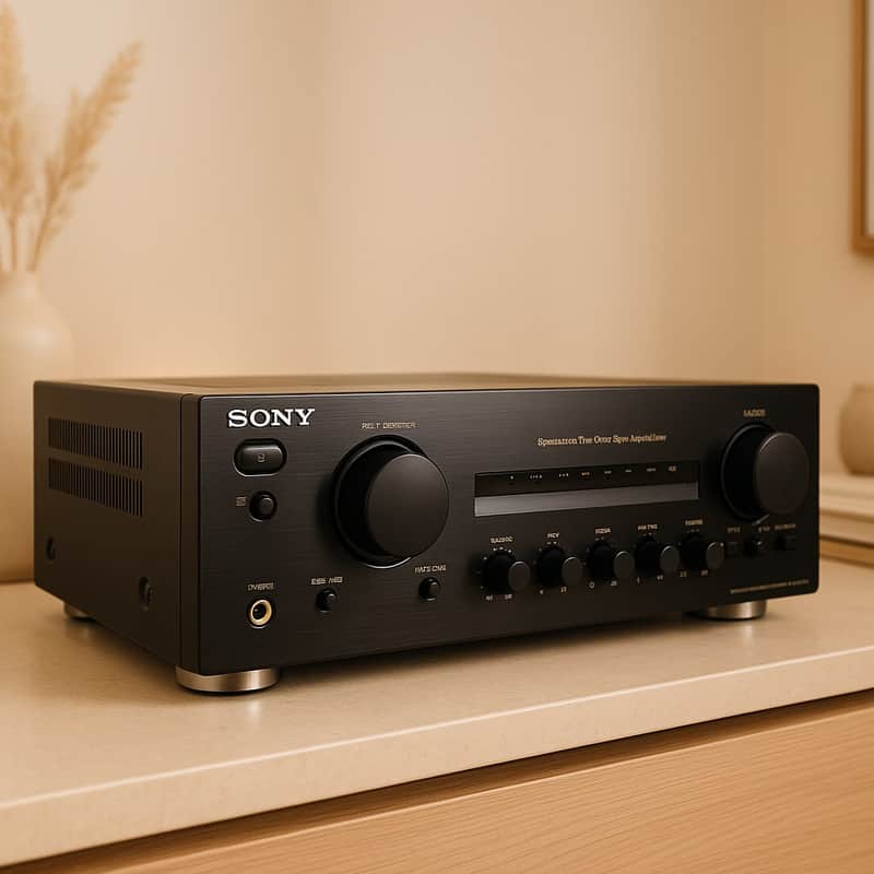 Sony TA-FE570 Rare Vintage Integrated Stereo Amplifier Serviced Warranty
