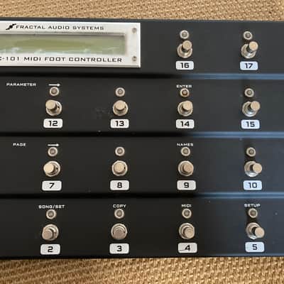 Fractal audio Axe FX 2 MK 1 and Fractal MFC 101 midi foot controller MK 1 image 12