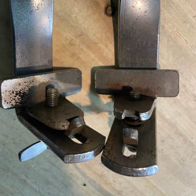 Slingerland Nickel Bass Drum Accessory Clamps image 4