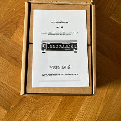Rosendahl mif4 MTC/LTC timecode interface 2016 - Black/Silver/Red image 5