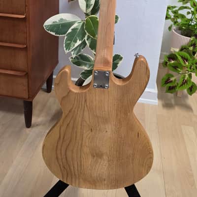 1982 Peavey T-15 MADE IS USA T15 Natural Ash RARE Original Molded Hard Case American Vintage 80s 1980's Electric Guitar image 12