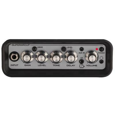 Laney MINI-ST-SUPERG 2x3W Stereo Battery-Powered Guitar Amp Black & Silver image 3