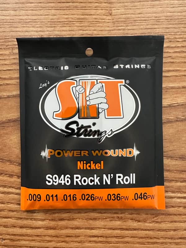 SIT S946 Power Wound Nickel Electric Guitar Strings - Rock 'n' Roll (9-46)
