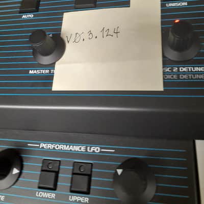 Behringer UB-Xa 16-Voice 61-Key Synthesizer 2023 - Present - Blue with Wood Sides image 6
