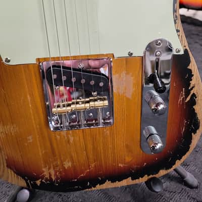 Censtar - Relic Telecaster Style 2024 - Relic Sunburn image 3