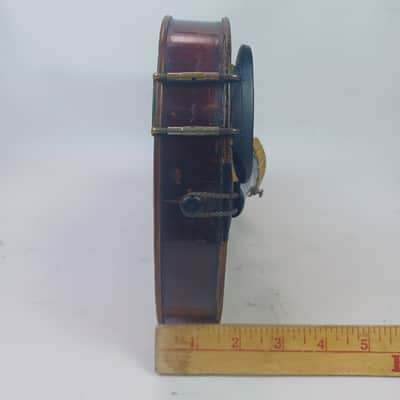 Paris fe, 70 1870 label Violin 4/4 +Repaired 1950 Donovan Gorman Port Huron,MI image 19