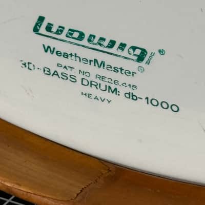 Leedy and Ludwig Concert / Symphony Bass Drum 1950-1954 - Mahogany and Maple Natural image 17