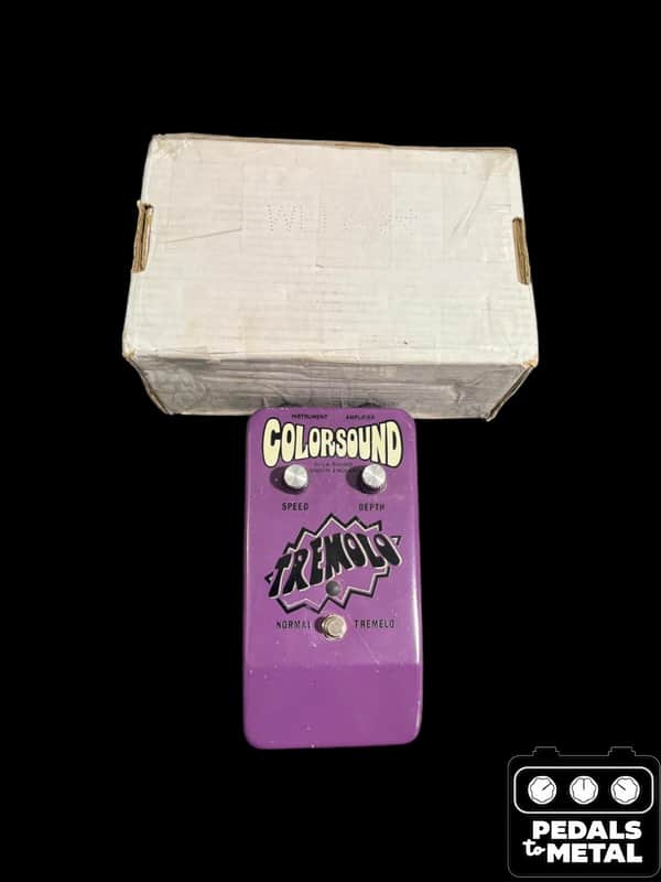 Colorsound Tremolo Vintage - Purple - X5984 image 1