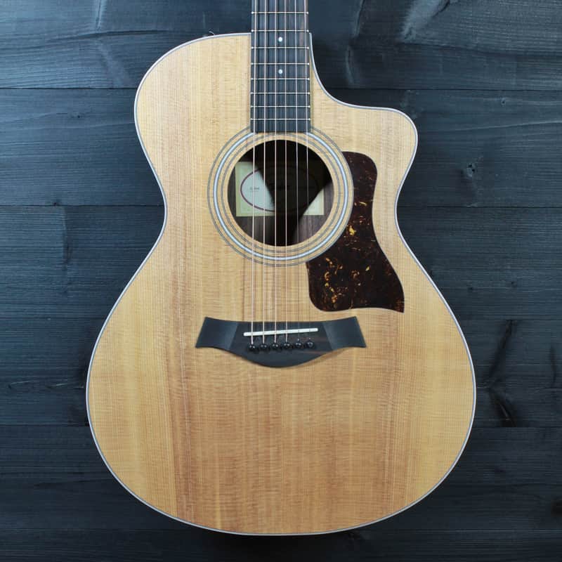 Taylor 212ce Walnut / Torrified Spruce Grand Concert Demo Model image 1