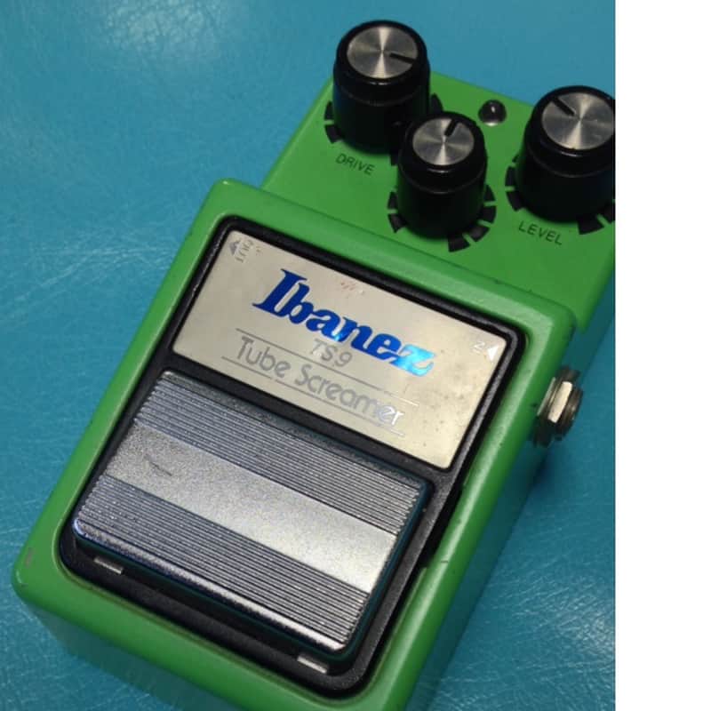 Ibanez TS9 Tube Screamer overdrive pedal TS-9 JRC4558D Maxon | Reverb