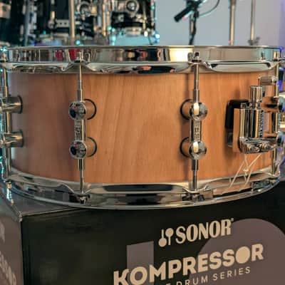 SONOR KOMPRESSOR 14x6" Beech Snare image 3