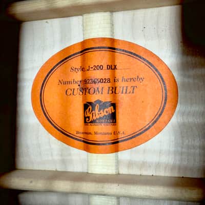 Gibson J-200 1995 - Natural image 17