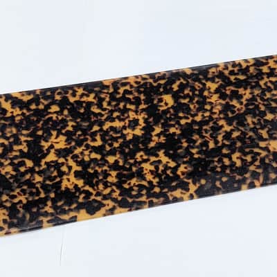 Italian-style Tort Pickguard Blank 8" x 19.5" - Dalmatian - Fits Tele image 2
