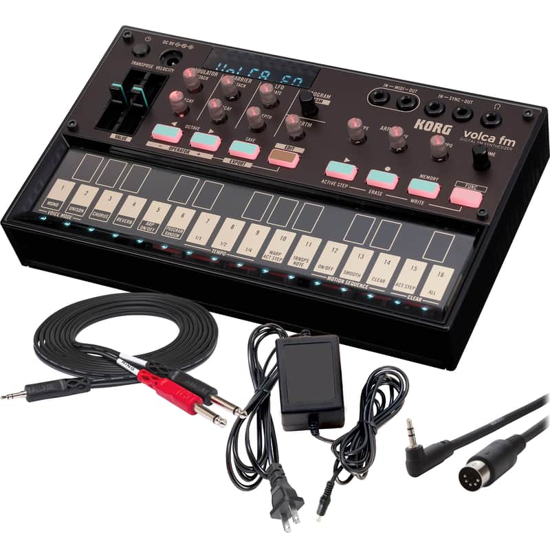 Korg Volca FM 2 Digital FM Synthesizer - Power & Cable Rig image 1