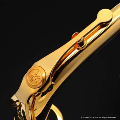 YAMAHA AV1GP Alto saxophone neck Gold Plated image 3