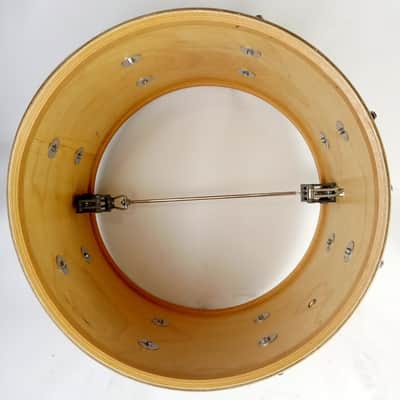 *Premier 10x14"Marching Snare Drum Parallel Throw White 3Ply Birch Die-Cast Rims image 12