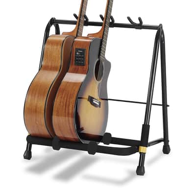 Hercules HCGS-523B 3-fach Gitarrenrack  Gitarrenständer - Black image 2