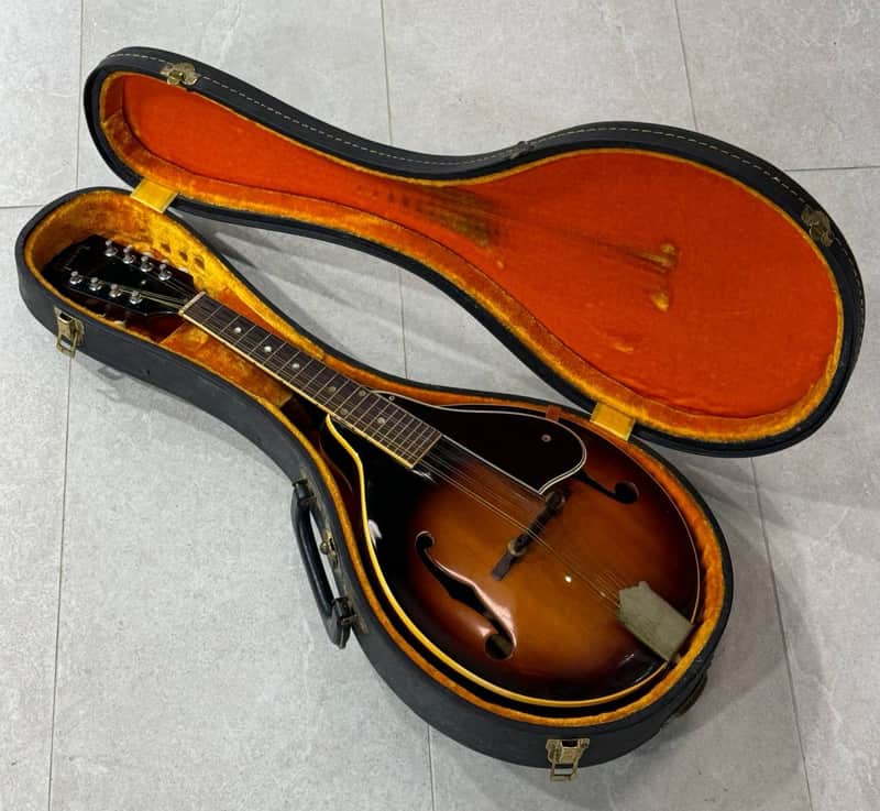Vintage 1969 Gibson INC. A-50 Mandolin W/ Original Case - Good