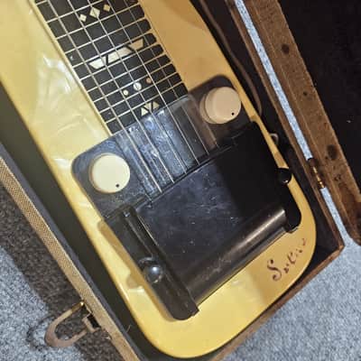 Vintage 1956 Valco Supro Comet 6 String Lap Steel Guitar VGC+ image 9