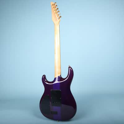 Carvin DC400T Purple Quilt Maple Neck Through Electric Guitar USA image 8