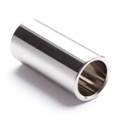 Dunlop Chromed Steel Slide, Large/Short image 1