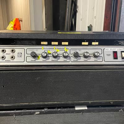 Ampeg SVT Vintage 1970's - Black/Silver image 6