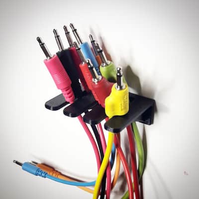 3DWaves Cable Commander 3-Pack (Eurorack Patch Cable Hangers) image 5