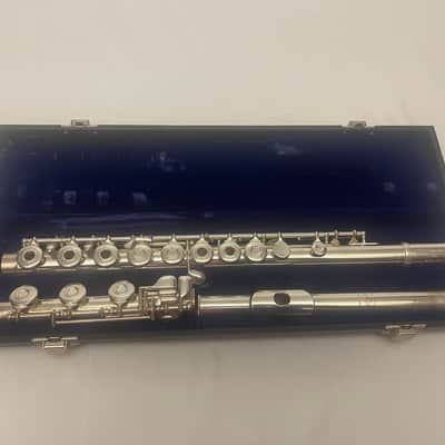 Gemeinhardt USA Pro 3SB solid silver B foot gizmo key JUST SERVICED image 1