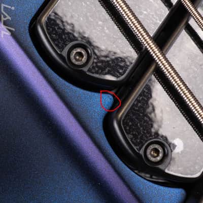 Dingwall D-Roc Standard 5-String Bass Matte Blue to Purple Colorshift B-Stock image 6