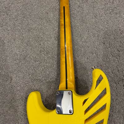Custom Little wing - Yellow  Exclusive 3D printed guitar Custom shop made in Ukraine Electric guitar Strat Superstrat stratocaster Excellent Condition image 14