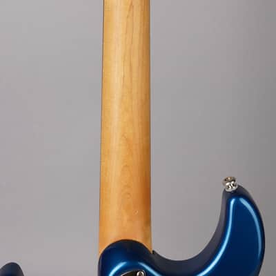 Ernie Ball Music Man USA Silhouette Special SSS Hardtail - 2000 - Blue Pearl image 11