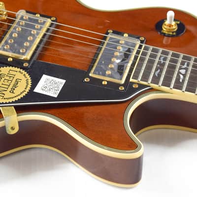 Epiphone Lee Malia Custom Artisan Les Paul 2014 - 2019 - Walnut image 6