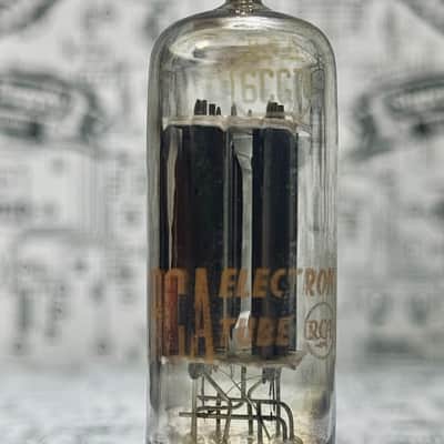 RCA 6FQ7 / 6CG7 Preamp Tube Clear Top1963 - Tested image 5
