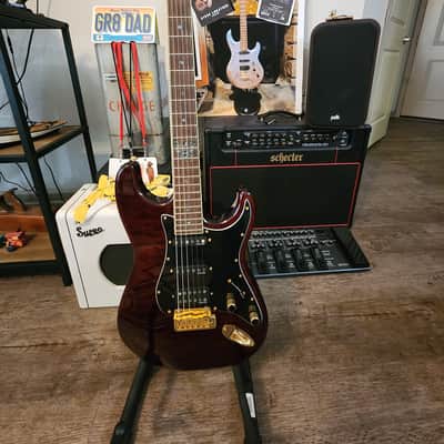 2006 SCHECTER 30TH ANNIVERSARY TRADITIONAL "ULTRA RARE" - DEEP WINE RED image 12