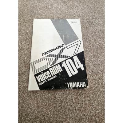 Yamaha Dx7 data cartridges - Very Good Bild 3