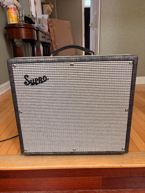 Supro 1695T Black Magick 25-Watt 1x12" Guitar Combo 2016 - Present - Black Rhino image 1