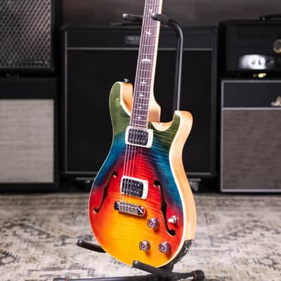 PRS SE Ed Sheeran Hollowbody I Baritone Piezo Electric Guitar - Prism with Gig Bag image 13