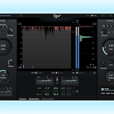 Slate FG-X 2 Mastering Processor (Download)<br>Get the cleanest, punchiest, loudest tracks imaginable with the Slate Digital FG-X 2 Mastering Processor. image 1