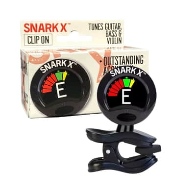 Snark X Clip-On Tuner for Guitar, Bass and Violin - Black image 1