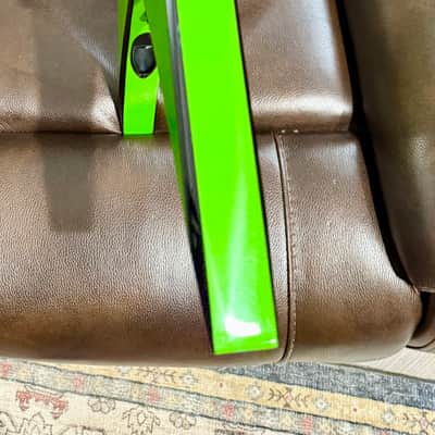 Jackson X Series KVXMG King V with Laurel Fretboard 2020 - Present - Slime Green with Black Bevels image 16