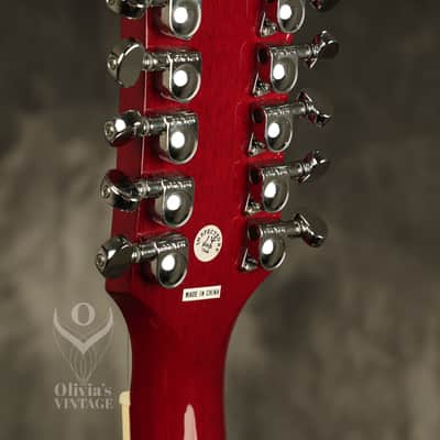 2006 Epiphone Hummingbird-12 string flattop acoustic Cherry Sunburst NEAR MINT!!! image 18