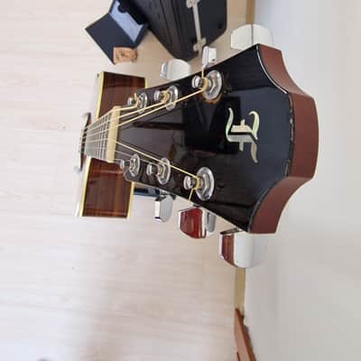 Furch Green Master's Choice Dc-SR SPE Sitka Spruce/Indian Rosewood Dreadnought Cutaway with LR Baggs Stagepro Element, Sunburst image 8