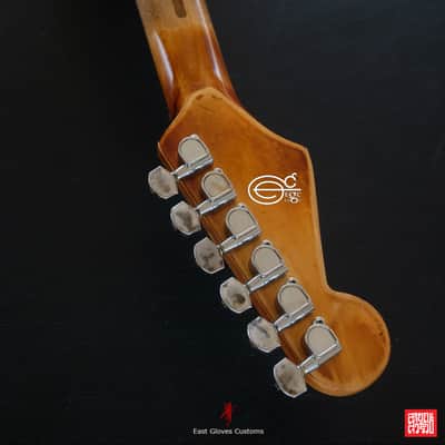 Fender Stratocaster Sonic Blue Heavy Aged Relic by East Gloves Customs image 18