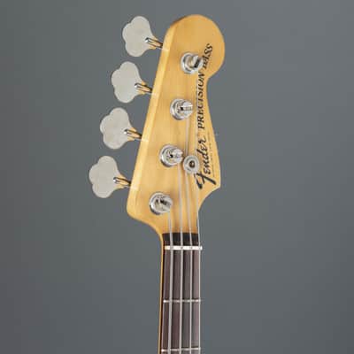 Fender AS Nate Mendel P-Bass RW CAR Candy Apple Red - 4-String Electric Bass image 3